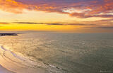 Siesta Key Sunrise Aerial View