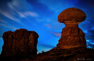 Balanced Rock Evening