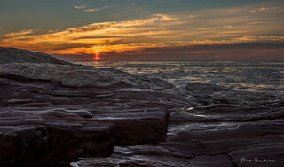 Last Light on the Ledge