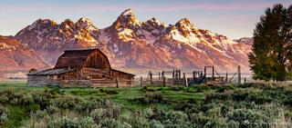 Grand Tetons Mormon Barn