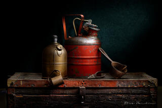 Old Kerosine Lamp