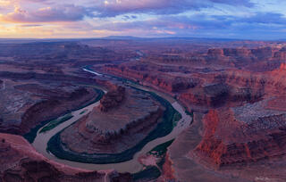 Sunrise over the Bend