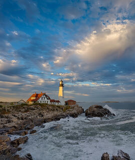Late Afternoon at the Portland Head Lighthouse