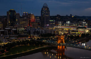 Early Morning at the Roebling Bridge