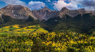 Sneffels Range in the Fall